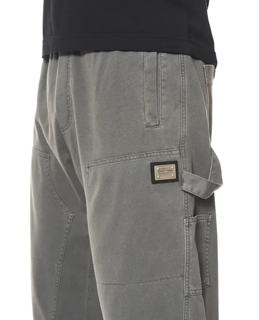 Dolce&Gabbana Штани з вінтажним оздобленням - Артикул: GP17WT-G7PPS