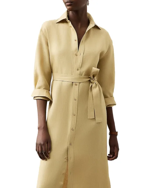 Ralph Lauren Collection Льняное платье - Артикул: 290955061005