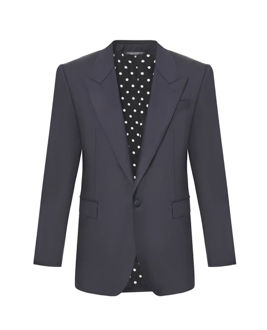 Dolce&Gabbana Однобортный пиджак Sicilia - Артикул: G2VN6T-GK048