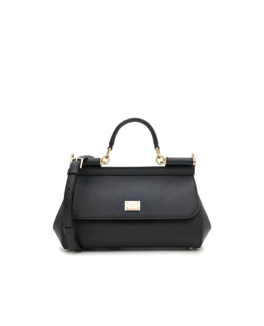 Dolce&Gabbana Шкіряна сумка Sicily - Артикул: BB7652-B1001