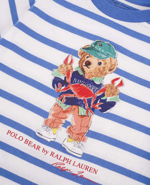 Polo Ralph Lauren Детская футболка Polo Bear - Артикул: 320965904001