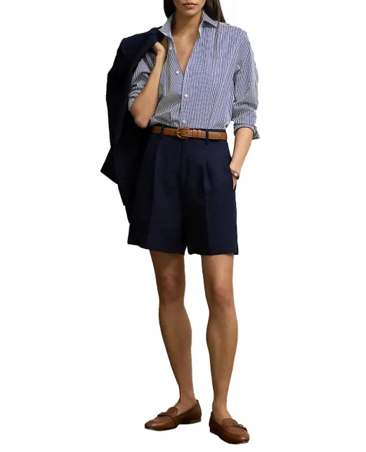Ralph Lauren Collection Льняные шорты - Артикул: 290955060002