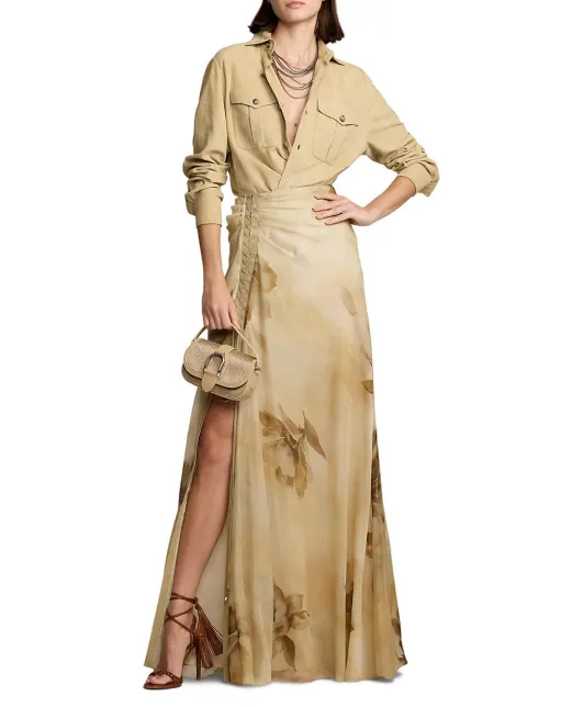 Ralph Lauren Collection Замшевая рубашка - Артикул: 290965603001
