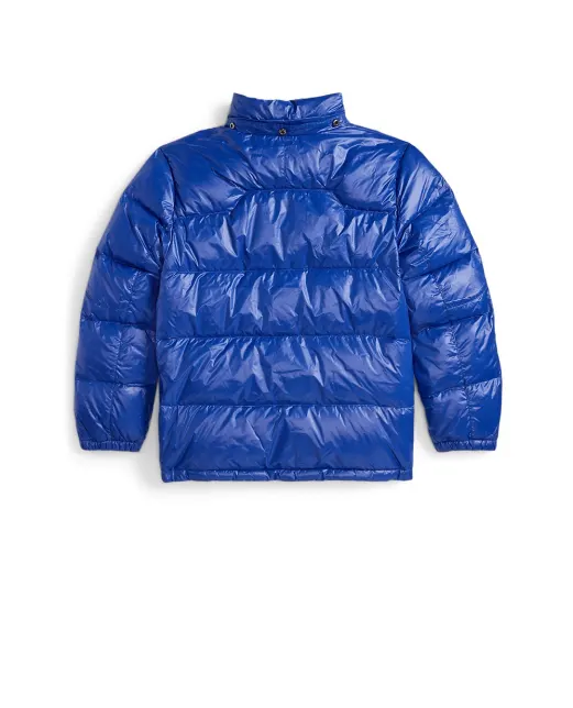 Polo Ralph Lauren Дитяча глянсова пухова куртка - Артикул: 323978459003
