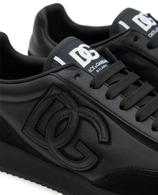 Dolce&Gabbana Кроссовки DG Cushion из телячьей кожи - Артикул: CS2288-A0124