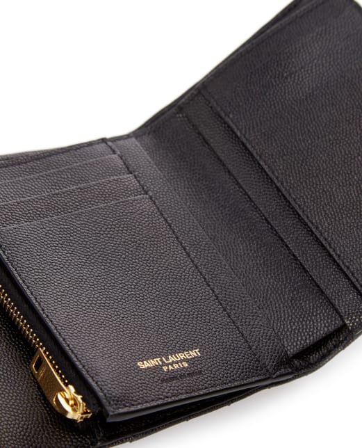 Saint Laurent Кожаный кошелек - Артикул: 403943-BOW01