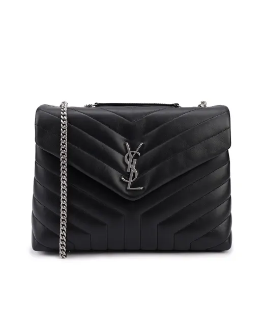 Saint Laurent Кожаная сумка Loulou Medium - Артикул: 574946-DV726