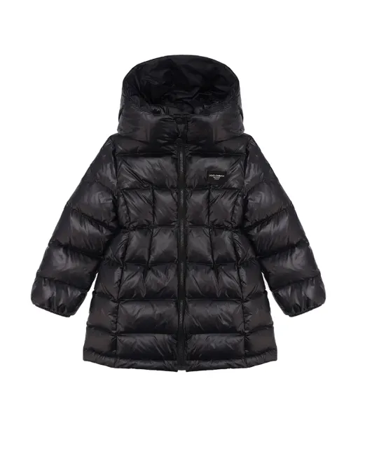 Dolce&Gabbana Детский пуховик - Артикул: L5JBO1-G7M4K-S