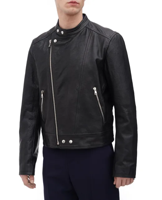 Balmain Кожаная куртка  - Артикул: CH1TD010LC46
