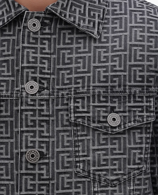 Balmain Хлопковая куртка - Артикул: BH1TC232DD68