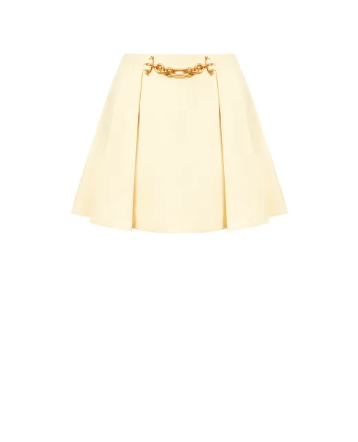 Balmain Спідниця пліссе - Артикул: GF1LBB34VI58