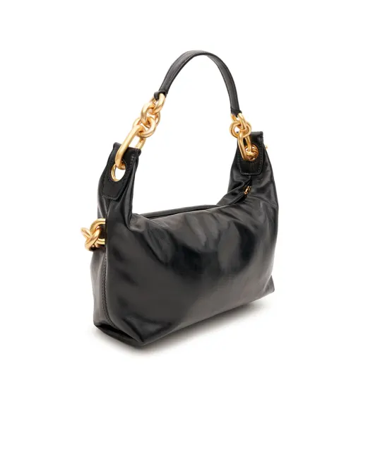 Balmain Сумка Sync Medium зі шкіри - Артикул: FN1BS002LBFO