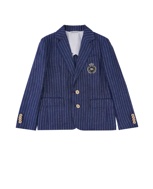 Dolce&Gabbana Детский пиджак - Артикул: L41E97-FR4BD-B