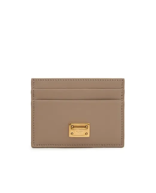 Dolce&Gabbana Шкіряна візитниця - Артикул: BI0330-A9S25