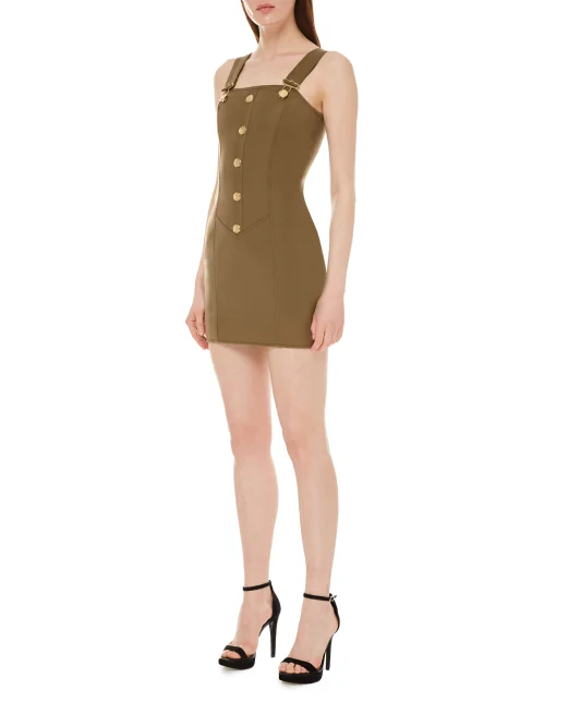 Balmain Шерстяное платье - Артикул: XF1R5390WB05