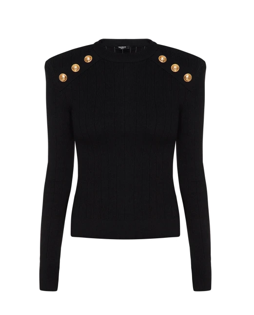 Balmain Джемпер - Артикул: BF1KD001KB07