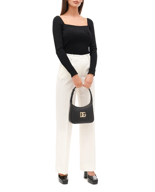 Dolce&Gabbana Кожаная сумка 3.5 Shoulder - Артикул: BB7598-AW576