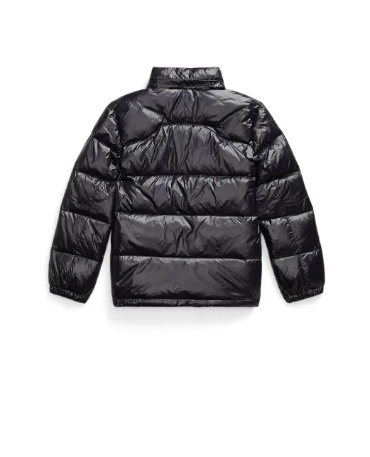 Polo Ralph Lauren Дитяча глянсова пухова куртка - Артикул: 322978459001