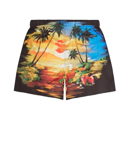 Dolce&Gabbana Детские плавательные шорты - Артикул: L4J818-G7H2T-S