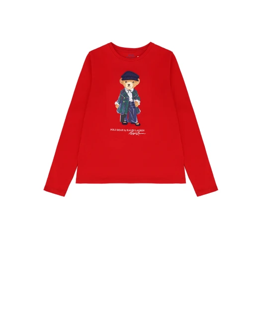 Polo Ralph Lauren Детский лонгслив Polo Bear - Артикул: 312952134002