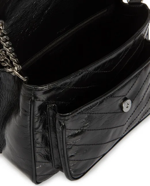 Saint Laurent Шкіряна сумка Niki Medium - Артикул: 633158-0EN04-