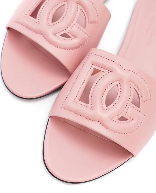 Dolce&Gabbana Шкіряні мюлі - Артикул: CQ0436-AY329