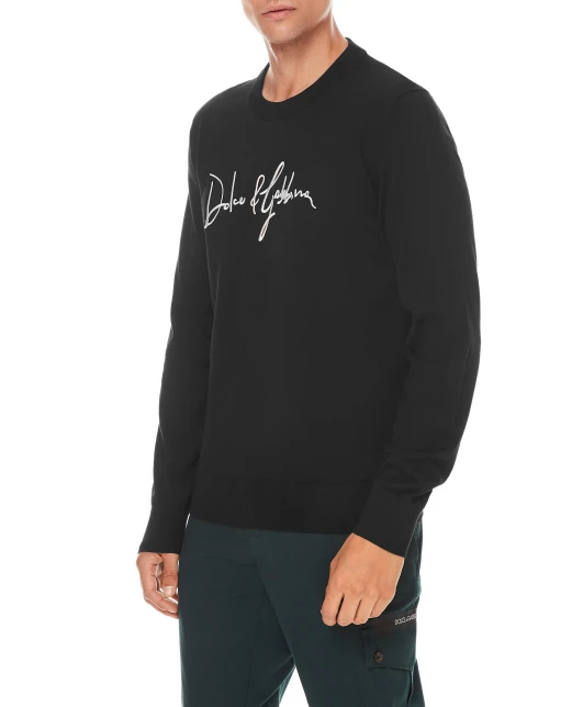 Dolce&Gabbana Шерстяной джемпер - Артикул: GX526Z-JBVF8