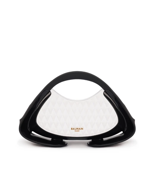 Balmain Шкіряна сумка Jolie Madame Medium - Артикул: DN1DB903KTGL