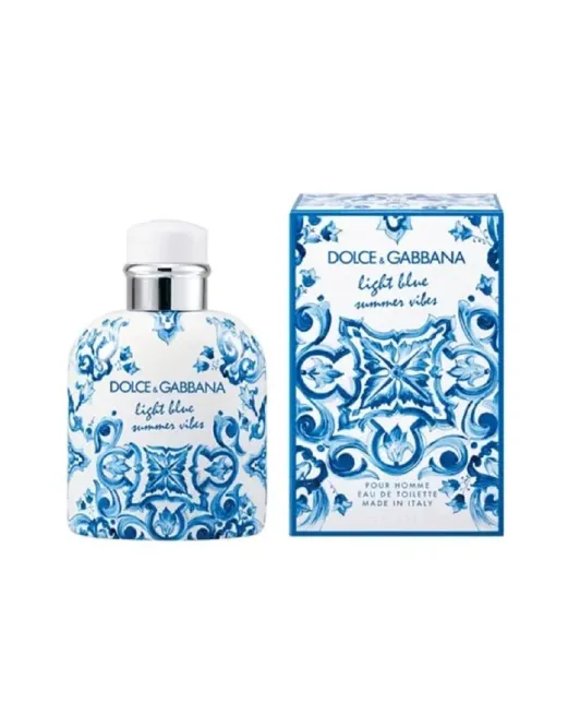 Dolce&Gabbana Туалетна вода Light Blue Summer Vibes Pour Homme, 125 мл - Артикул: I40040320001-Лайт Блу Сам