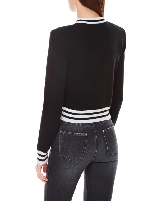 Balmain Шерстяной свитер - Артикул: XF1KA000KB01