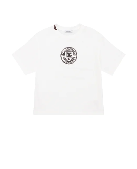 Dolce&Gabbana Детская футболка - Артикул: L4JTHV-G7NXE-S