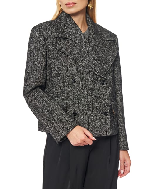 Dolce&Gabbana Двубортный жакет из шерсти - Артикул: F27FXT-FRZAN