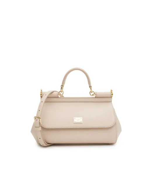 Dolce&Gabbana Шкіряна сумка Sicily - Артикул: BB7652-B1001