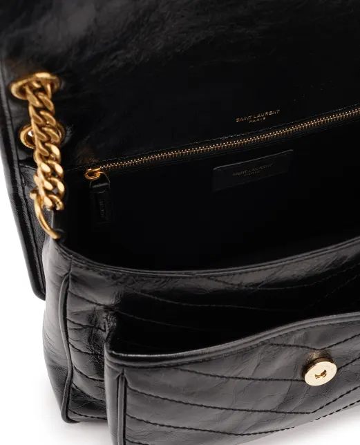 Saint Laurent Шкіряна сумка Niki Medium - Артикул: 633158-0EN07