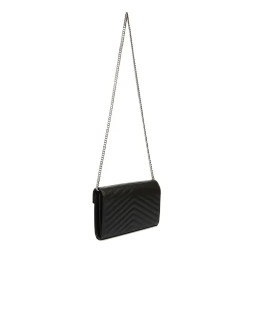 Saint Laurent Шкіряна сумка Cassandre Chain Wallet - Артикул: 377828-BOW02