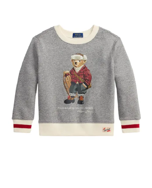 Polo Ralph Lauren Детский свитшот Polo Bear из флиса - Артикул: 322981263001