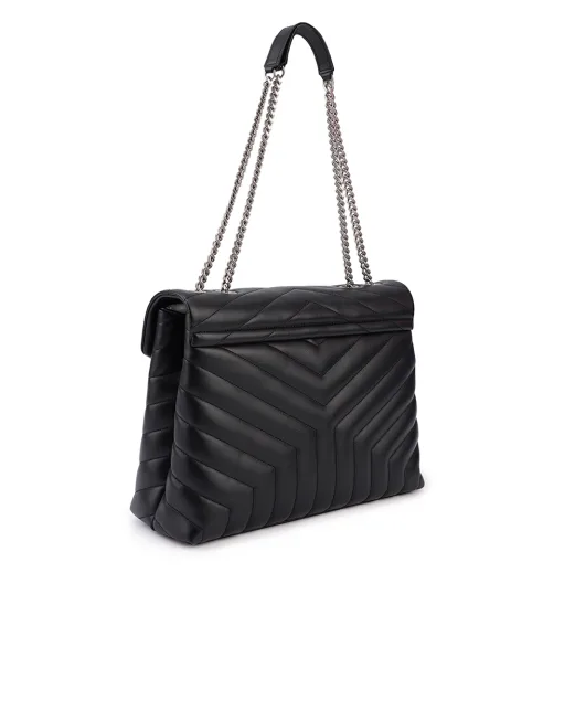 Saint Laurent Кожаная сумка Loulou Medium - Артикул: 574946-DV726