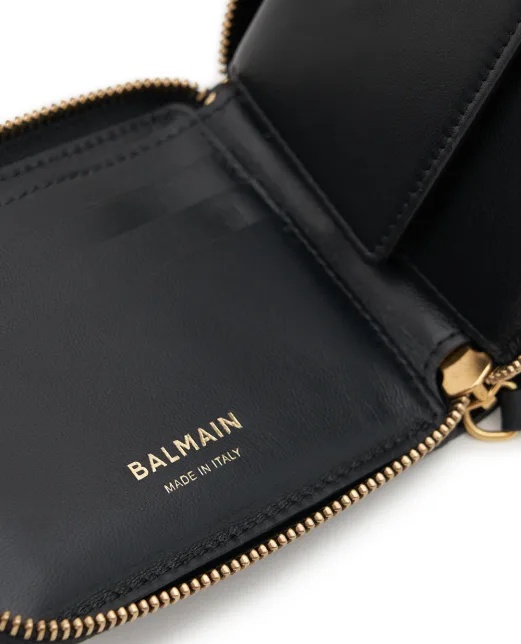Balmain Шкіряний гаманець Anthem - Артикул: FN1NK261LVAA