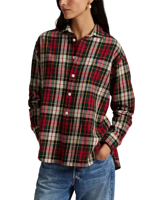 Polo Ralph Lauren Сорочка з бавовняного твила в клітку - Артикул: 211978159003