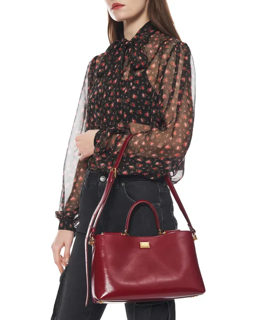 Dolce&Gabbana Сумка Vittoria Medium з телячої шкіри - Артикул: BB7896-AZ000