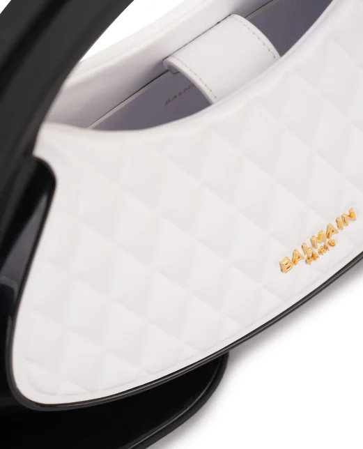 Balmain Шкіряна сумка Jolie Madame Medium - Артикул: DN1DB903KTGL