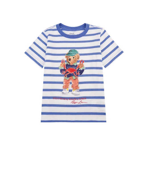 Polo Ralph Lauren Детская футболка Polo Bear - Артикул: 322965904001