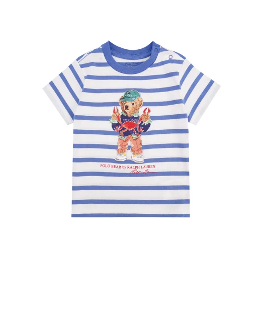 Polo Ralph Lauren Детская футболка Polo Bear - Артикул: 320965904001