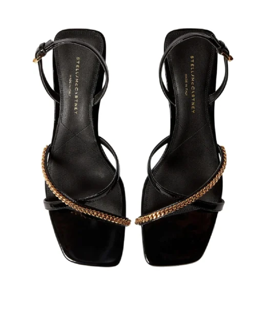 Stella McCartney Босоножки Elsa лакированные - Артикул: 810626AP0AP0