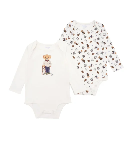 Polo Ralph Lauren Детское боди Polo Bear (2 шт) - Артикул: 320952866001