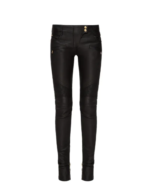 Balmain Шкіряні штани - Артикул: RF1995997142P