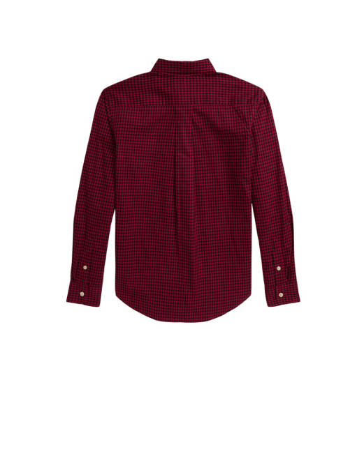 Polo Ralph Lauren Детская рубашка из хлопковой саржи в клетку - Артикул: 323980977001