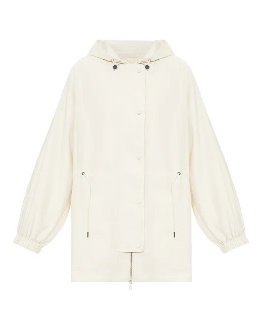 Yves Salomon Куртка с капюшоном - Артикул: 26EFV03373L04W