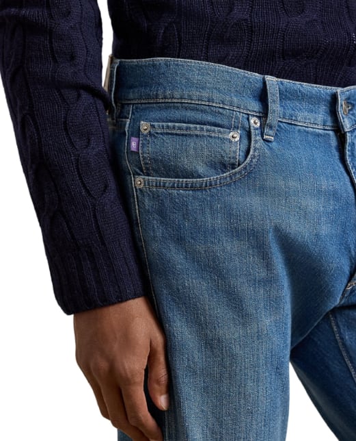 Ralph Lauren Purple Label Джинси Slim Fit Indigo - Артикул: 790965529001