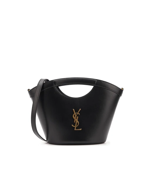 Saint Laurent Кожаная сумка Celia Mini - Артикул: 791069-0U90W